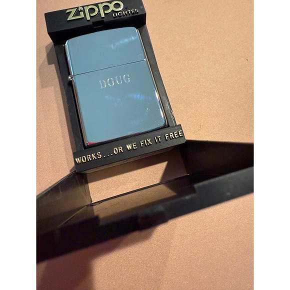 Zippo Lighter Bradford PA Personalized Doug Collectible‎ Vintage
